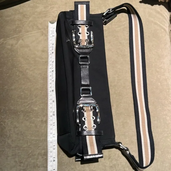 Browns Couture Canvas w/leather trim black handbag - Picture 9 of 16